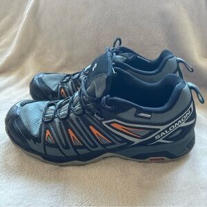 Salomon Men's Black and Orange Athletic Shoes